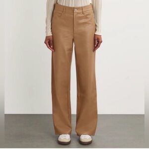 Hollister Women's Camel Wide-Leg Pants
